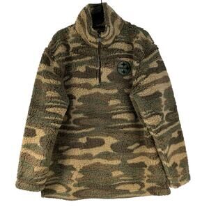 Boxcraft Men's Sherpa Pittsburgh Pullover Jacket Size Medium
